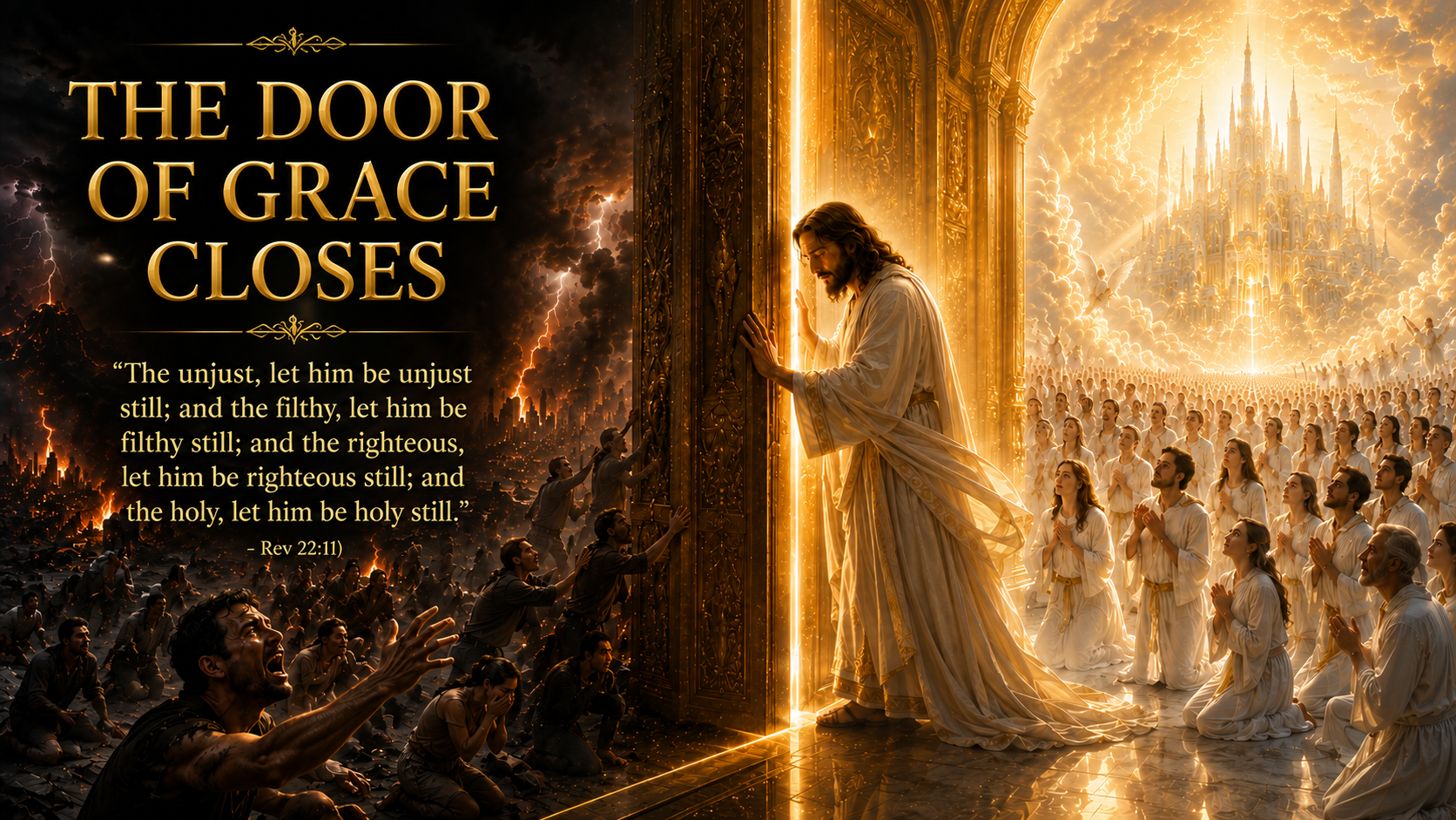 Closing of the Door of Grace