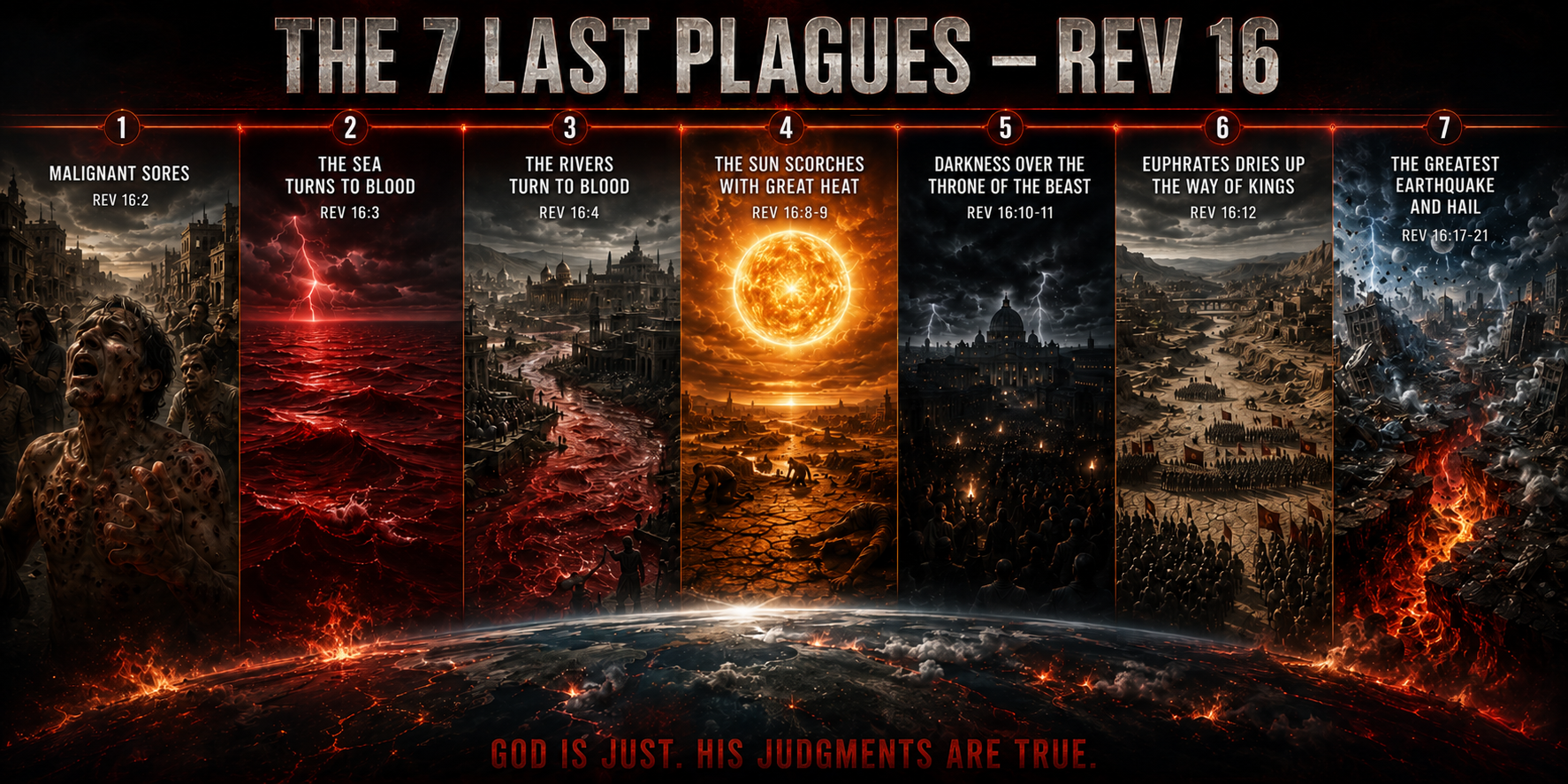 The 7 Plagues — Panorama