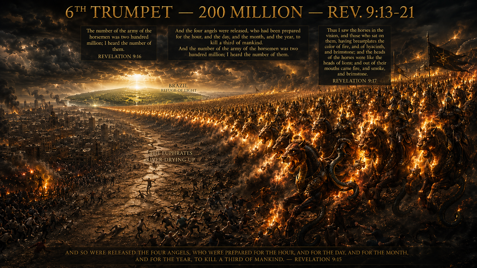 6th Trumpet — 200 Million